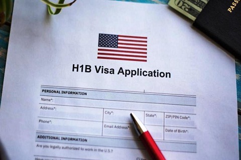 Formulario de papel para aplicar a la visa H1B de trabajo en USA